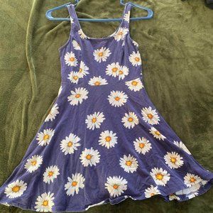Love Chesley Sunflower Skater Dress